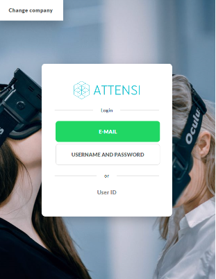 A screenshot of a login page

Description automatically generated